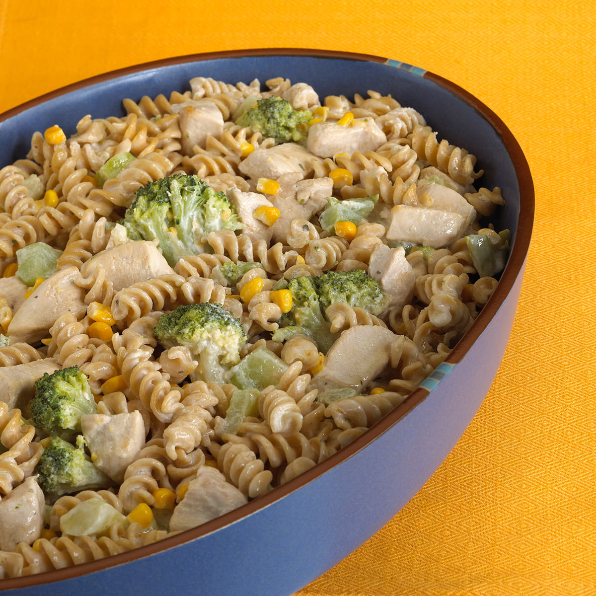 Creamy Chicken Broccoli Casserole with Whole Wheat Pasta