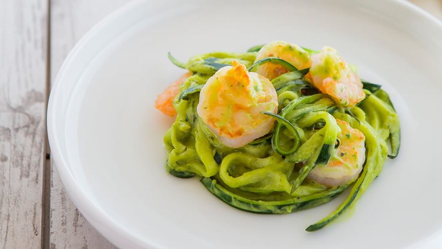 Avocado shrimp zoodle recipe Avocado shrimp zoodle recipe