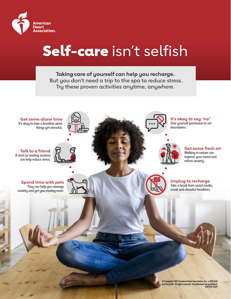 Self-care isn’t selfish